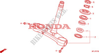 STEERING DAMPER для Honda CBR 1000 RR FIREBLADE PRETO 2010