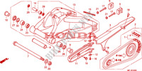 SWINGARM для Honda CBR 1000 RR FIREBLADE TRICOLORE 2010
