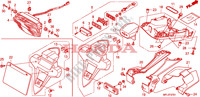 TAILLIGHT(CBR1000RRA,B/RA A,B) для Honda CBR 1000 RR FIREBLADE NOIRE 2010