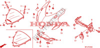 UPPER COWL(1) для Honda CBR 1000 RR FIREBLADE ABS NOIRE 2011
