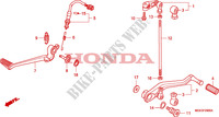 PEDAL для Honda VFR 1200 DCT 2011