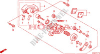 REAR BRAKE CALIPER(VFR120 0FD)(PARKING) для Honda VFR 1200 DCT 2010