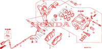 REAR BRAKE CALIPER(VFR120 0FD) для Honda VFR 1200 DCT 2011