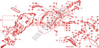 REAR FENDER для Honda VFR 1200 F 2012