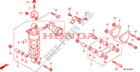 REAR SHOCK ABSORBER для Honda VFR 1200 F 2010