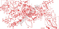 RIGHT CRANKCASE COVER(VFR 1200FD) для Honda VFR 1200 DCT 2011