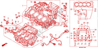CRANKCASE для Honda CBF 600 NAKED ABS 34HP 2010