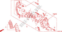 FRONT BRAKE CALIPER (L.) (CBF600SA/NA) для Honda CBF 600 FAIRING ABS 2010