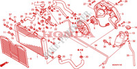 RADIATOR для Honda CBF 600 FAIRING ABS 34HP 2010