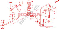 REAR BRAKE MASTER CYLINDER (CBF600SA/NA) для Honda CBF 600 FAIRING ABS 2010
