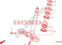 STEERING DAMPER для Honda CBF 600 FAIRING ABS 34HP 2010