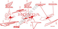 STICKERS для Honda CBF 600 FAIRING ABS 2010