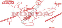 MARK (1) для Honda HURRICANE 1000 CBR 1988