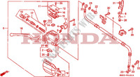 FRONT BRAKE MASTER CYLINDER (XL600VM/VN/VP) для Honda TRANSALP 600 1991