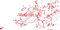 REAR FENDER для Honda CBR 900 RR 1995
