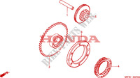 STARTER MOTOR CLUTCH для Honda CB 500 2001