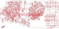 CYLINDER BLOCK для Honda VALKYRIE 1500 F6C DELUXE 2001