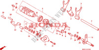 GEARSHIFT DRUM для Honda SHADOW 750 1993