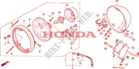 HEADLIGHT для Honda SHADOW 750 50HP 1995