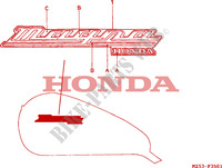 MARK (2) для Honda VF 750 MAGNA 1997