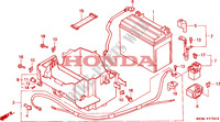 BATTERY для Honda VF 750 MAGNA 2000