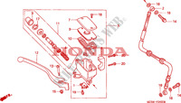 FRONT BRAKE MASTER CYLINDER для Honda SHADOW 750 2000