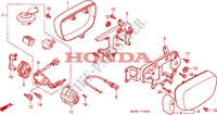 SIDE COVER   IGNITION SWITCH для Honda VF 750 MAGNA 2002
