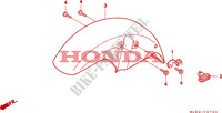 FRONT FENDER для Honda NTV 650 50HP 1995