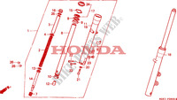 FRONT FORK для Honda VLX SHADOW 600 1994