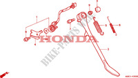 STAND для Honda STEED 400 1995