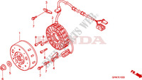 ALTERNATOR для Honda LEAD 110 2012