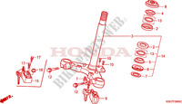 STEERING DAMPER для Honda CB 250 RED LIGHT SINGLE SEAT 1996
