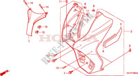 FRONT COWL для Honda S WING 125 FES ABS SPECIAL 2009
