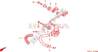 AIR INJECTION VALVE для Honda SH 125 R, REAR DRUM BRAKE 2008