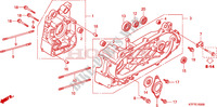 CRANKCASE для Honda SH 125 R, REAR DRUM BRAKE, SPECIAL 2008