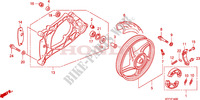 REAR WHEEL/SWINGARM (SH125D/150D) для Honda SH 125 D REAR DRUM BRAKE, SPECIAL 2009