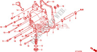RIGHT CRANKCASE COVER для Honda SH 125 D REAR DRUM BRAKE 2009