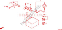 BATTERY для Honda SH 125 TOP CASE 2011