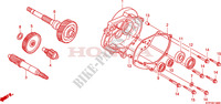 GEARBOX для Honda SH 125 TOP CASE 2011