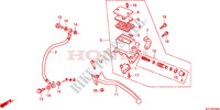 REAR BRAKE MASTER CYLINDER  для Honda SH 125 TOP CASE 2011