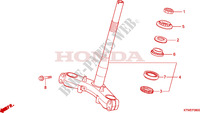 STEERING DAMPER для Honda SH 300 SPORTY ABS SPECIAL 2010