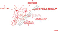 STICKERS для Honda SH 300 ABS TOP BOX 2011