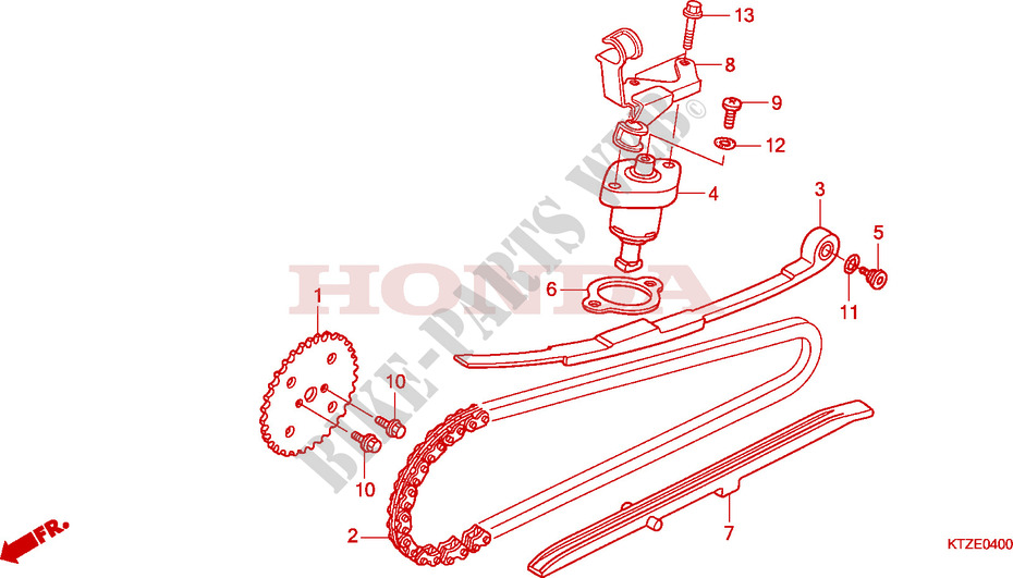 CAM CHAIN   TENSIONER для Honda PES 125 INJECTION SPECIAL 2007