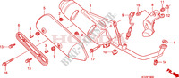 EXHAUST MUFFLER для Honda PES 125 INJECTION SPORTY SPECIAL 2009
