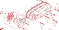 LEFT CRANKCASE COVER для Honda PES 125 INJECTION 2009