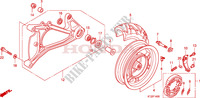 REAR WHEEL   SWINGARM для Honda PES 150 INJECTION 2010