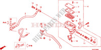 REAR BRAKE MASTER CYLINDER (NSS250S) для Honda REFLEX 250 SPORT 2008