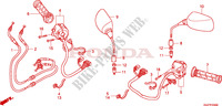 SWITCH   CABLE   MIRROR для Honda REFLEX 250 SPORT 2008