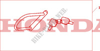 HONDA U LOCK (TYPE M) для Honda XL 1000 VARADERO ABS RED 2008
