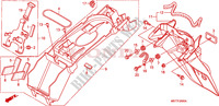 REAR FENDER для Honda XL 1000 VARADERO 2010